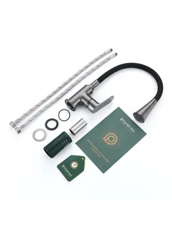 Смеситель для кухни Splenka с гибким изливом S41.43.09