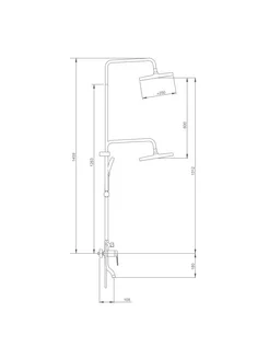 Душевая система Splenka для ванны и душа S50.24.03