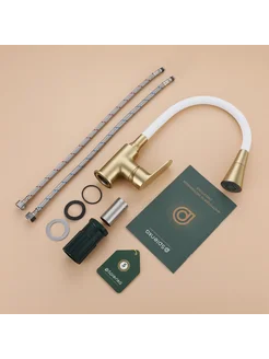 Смеситель Splenka для кухни с гибким изливом S41.43.03