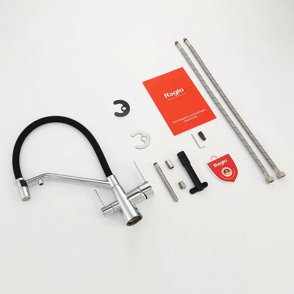 Смеситель Raglo для кухни со съемным гибким изливом R80.62