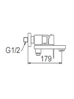 Смеситель Splenka для ванны и душа S224.30.06 