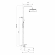 Душевая система Prohanss для ванны и душа P31.24.09