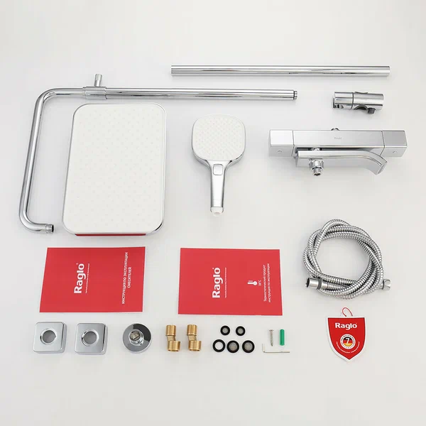 Душевая система Raglo с термостатом для ванны R22.26