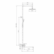 Душевая система Prohanss для ванны и душа P31.24.03 