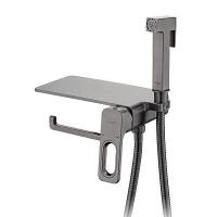 Смеситель Raglo встраиваемый с гигиеническим душем и полкой R51.55.09