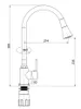 Смеситель Splenka для кухни с гибким изливом S201.4306.06