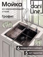 Мойка из нержавейки коландер 50х50 