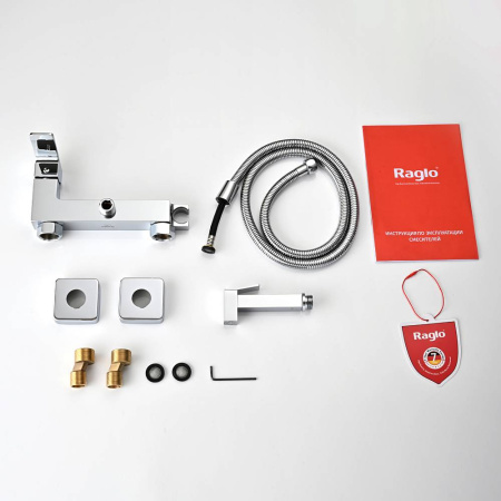 Смеситель Raglo настенный с гигиеническим душем