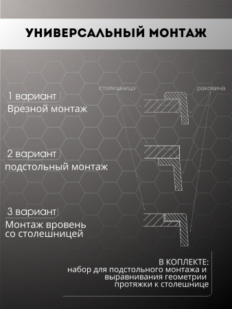 Мойка из нержавейки НАНО 60х50 