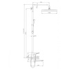 Душевая система Raglo для ванны и душа R07.24.33