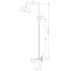 Душевая система Splenka для ванны и душа S54.24.03