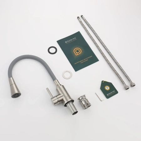 Смеситель Splenka для кухни с гибким изливом S201.4307.05 