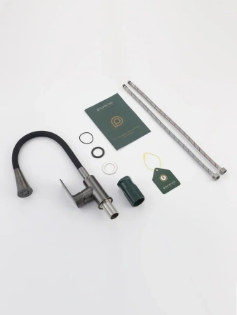 Смеситель Splenka для кухни с гибким изливом S05.43.09