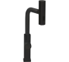 Смеситель Longran LM2186 BL, Black с выдвижной лейкой 