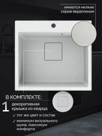 Мойка с измельчителем DLQ56-51-650-BORT 