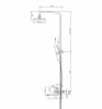 Душевая система Splenka для ванны и душа S30.24.03
