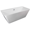 Dante ванна /Solid Perfection/ белая/ (169см*75см*56,5см) Ванны/AQUA DE MARCO - под заказ, 1170WDAN_SOL