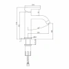 Смеситель Splenka для умывальника S221.10.03